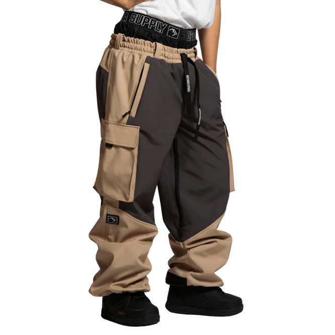 Access Cargo Pants Dunes/ Charcoal