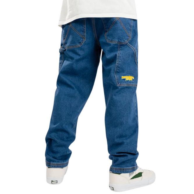 X-Tra Work Pants Washed Blue