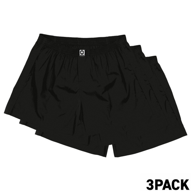 Manny 3pack Boxer Shorts Black
