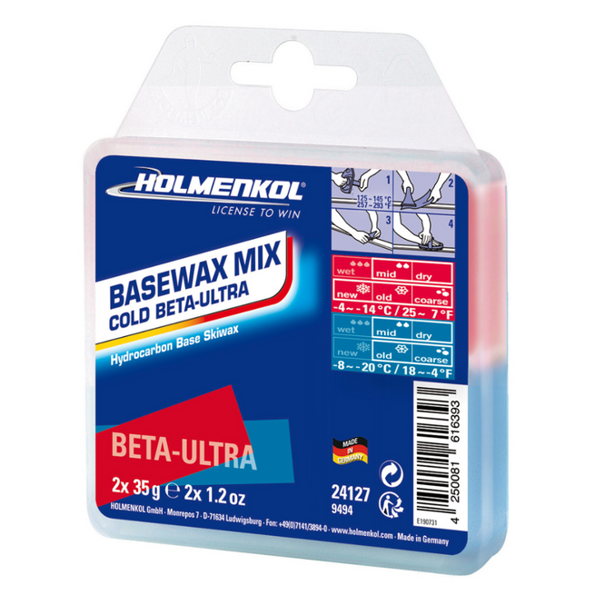 Basewax Mix Cold Beta-Ultra 2x35g Snowboard Wax