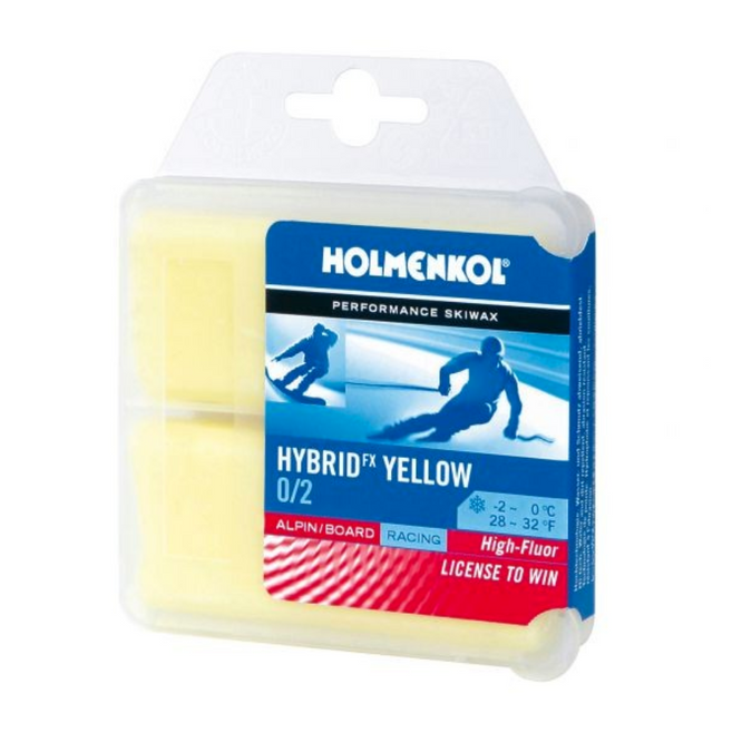 Hybrid FX Yellow Snowboard Wax