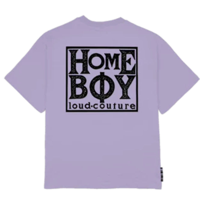 T-shirt Old School Lilas