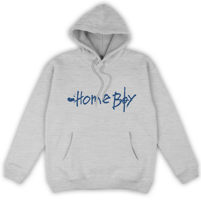Pencil Chenille Hoodie Heather Grey