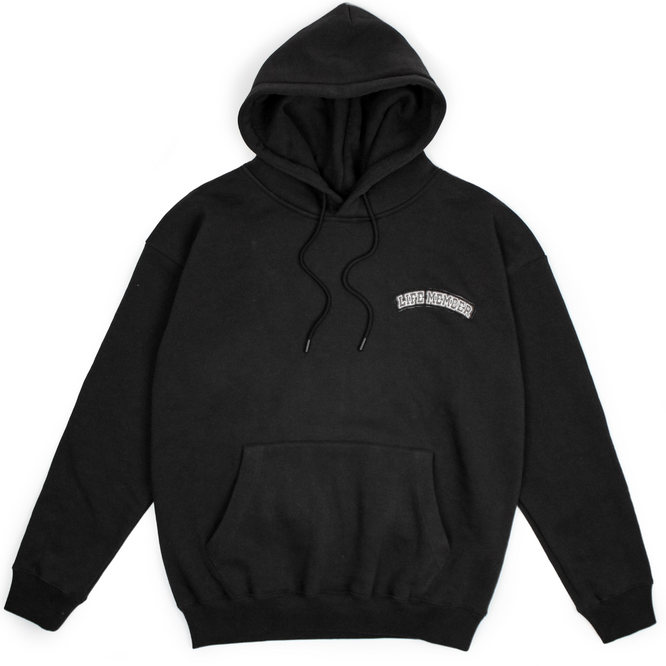 Happy Homeboy Club hoodie Washed Black