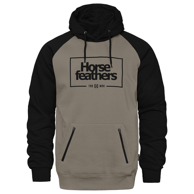 Sherman Sweatshirt Snowboard Hoodie Black/ Taupe