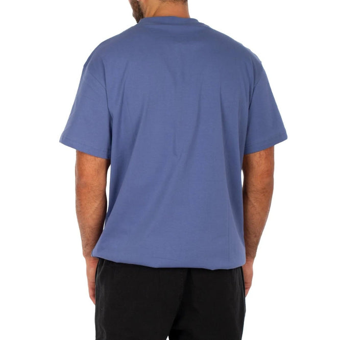 Coffeelectric Emb Tee Bleu colombe