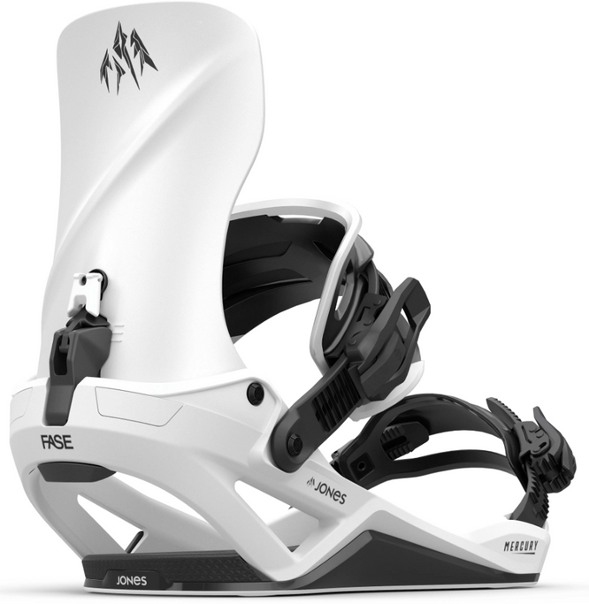Mercury FASE® Cloud White 2026 Snowboardbinding