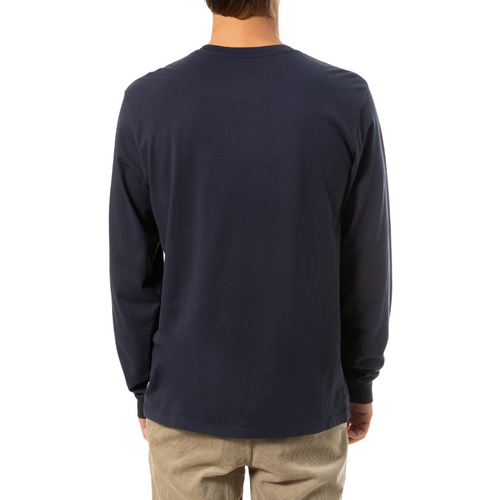 Base Long Sleeve T-Shirt Polar Bleu marine