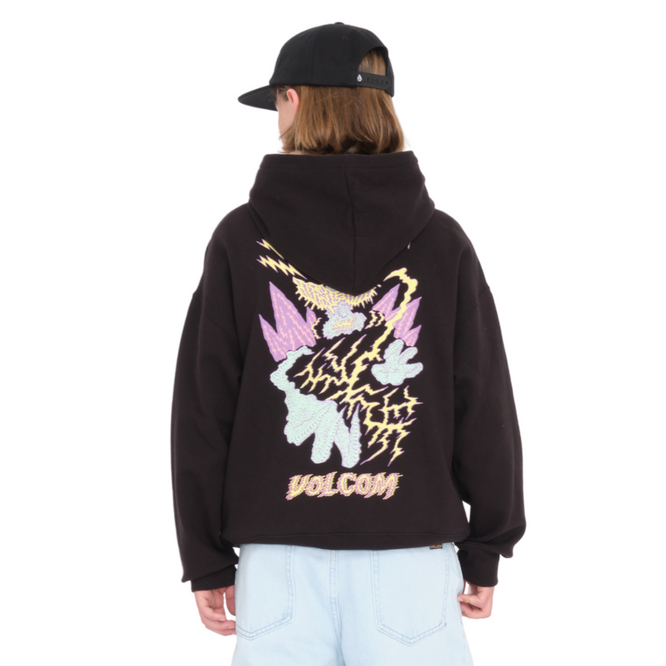 Kids Tetsunori Pullover Hoodie Noir