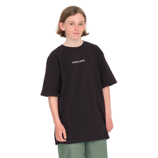 Kids Volcom Stone T-shirt Black