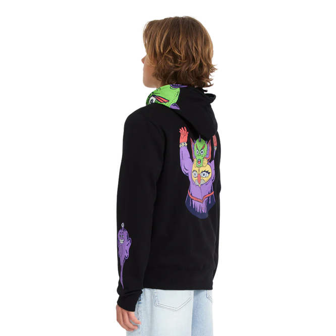 Kids FA Ben Sanaire Full Zip Hoodie Black