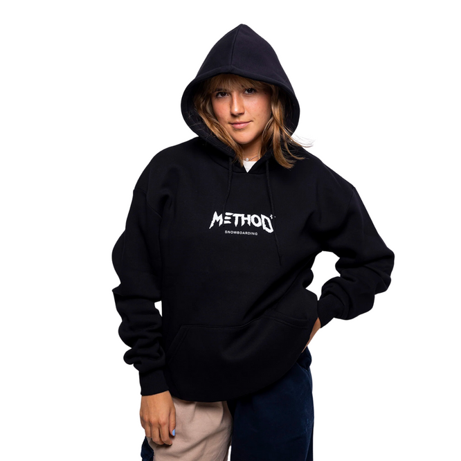 Method Snowboarding Hoodie Black