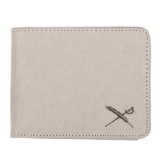 Paper Flag Wallet Stone Grey