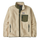 Classic Retro-X® Fleece Jacket Dark Natural/ Basin Green