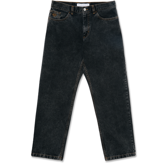 '89! Denim Pants Washed Black