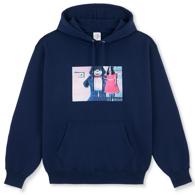 Pink Dress Dave Hoodie Dark Blue