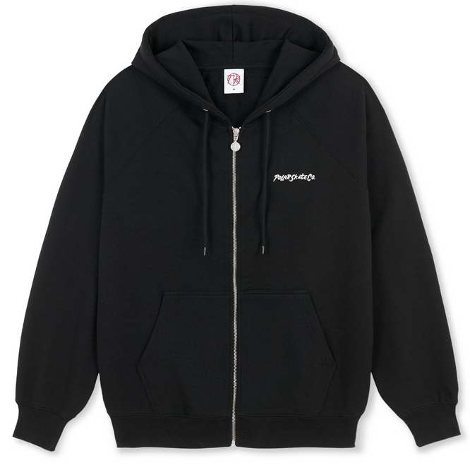 12 Faces Default Zip Hoodie Noir