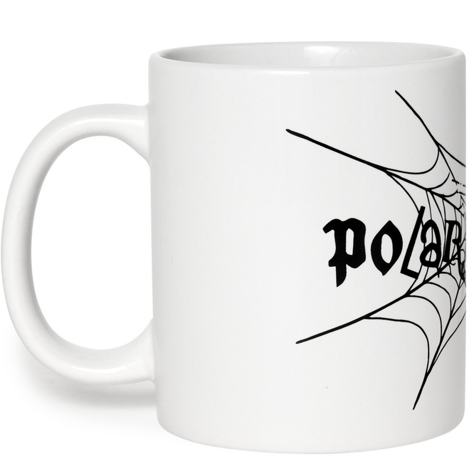 Mug toile d'araignée blanc