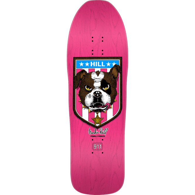 Frankie Hill Bull Dog Reissue 10" Skateboard Deck