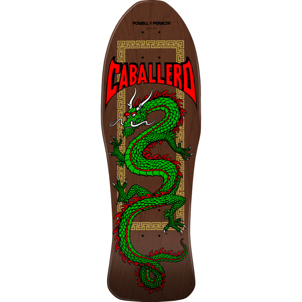 Steve Caballero Chinese Dragon Reissue 10" Skateboard Deck