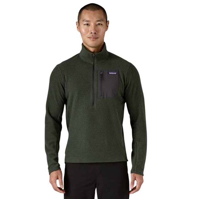 R1® Air Zip-Neck Fleece Old Growth Green