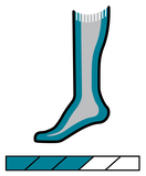 Chaussettes de snowboard Twilight Vista OTC pour femmes Moonbeam