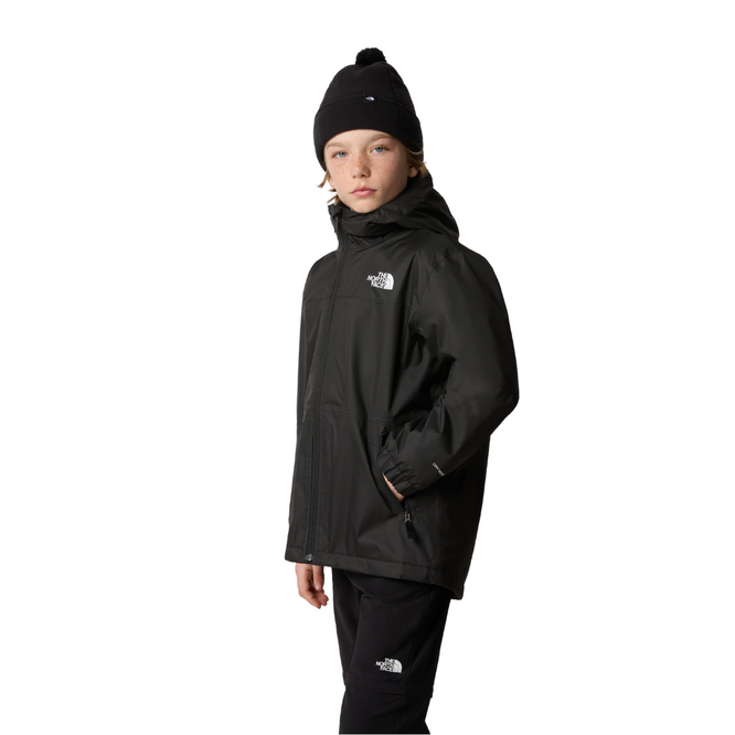 Kids Warm Storm Rain Jacket TNF Black