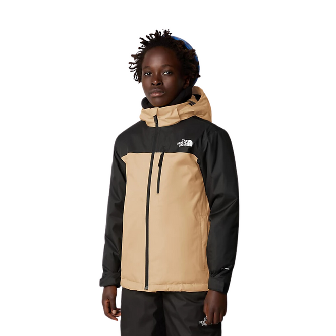 Kids Snowquest X Insulated Jacket Almond Butter/TNF Black