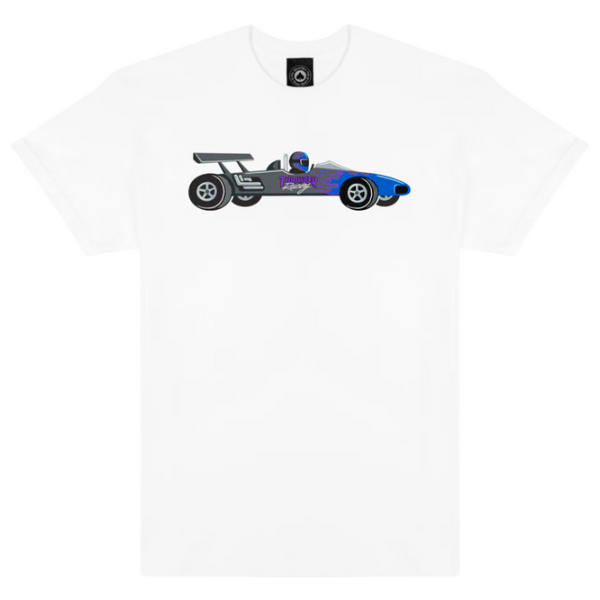 T-Shirt Racecar Blanc