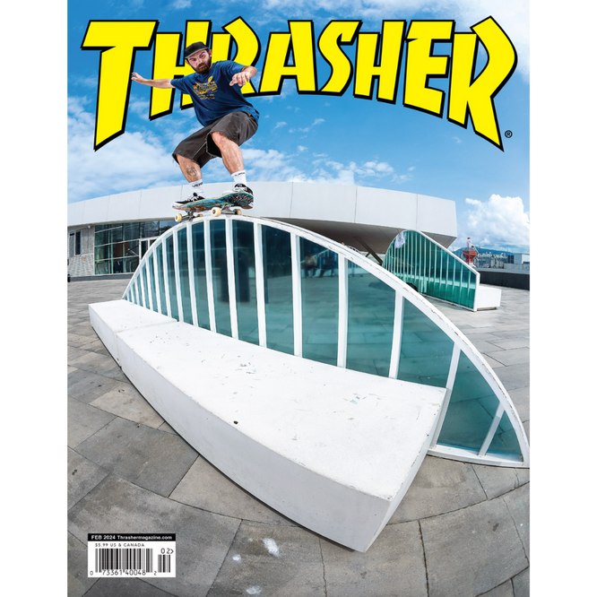 Thrasher Magazine Numéro 523 Février 2024