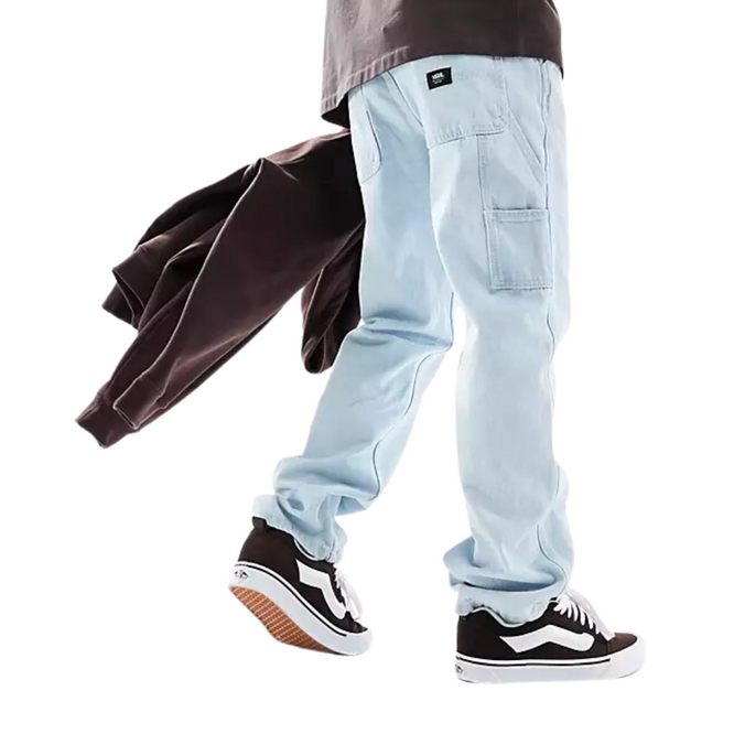 Drill Chore Relaxed Fit Carpenter Pants Blue Ice