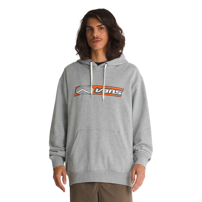 Skate Classics Loose Pullover Hoodie Cement Heather