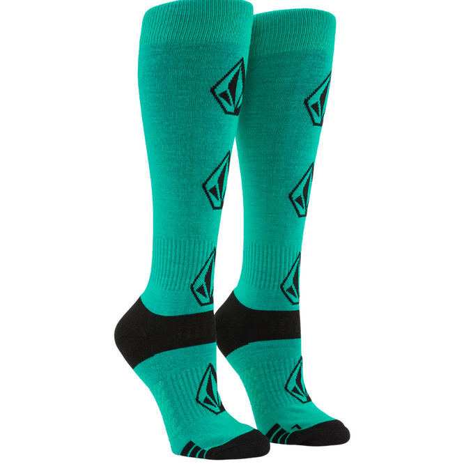 Womens Sherwood Snowboard Socks Vibrant Green