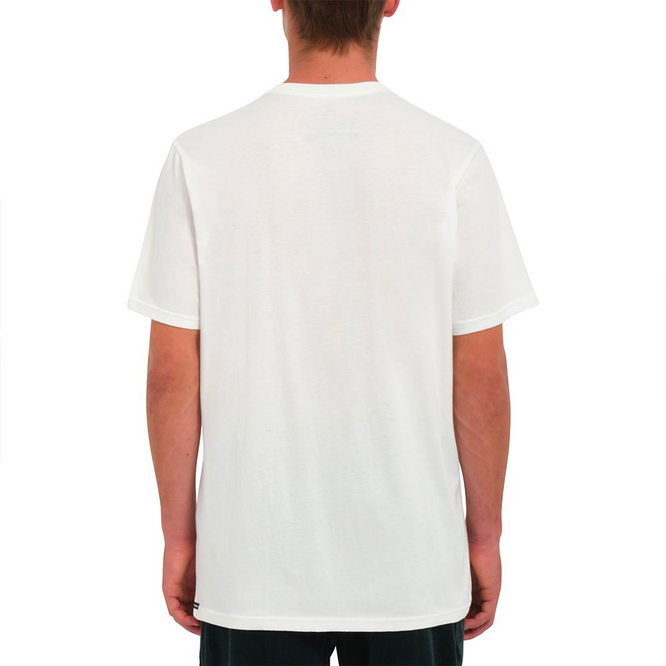 T-Shirt martelé blanc cassé