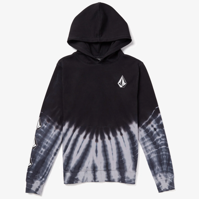 Kids Volcom Dyed Pullover Black