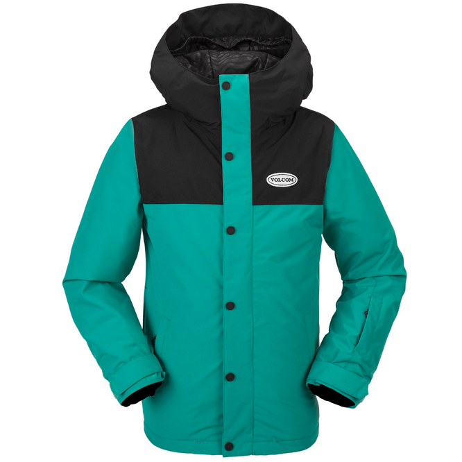 Kids Stone 91 Insulated Snowboard Jacket Vibrant Green