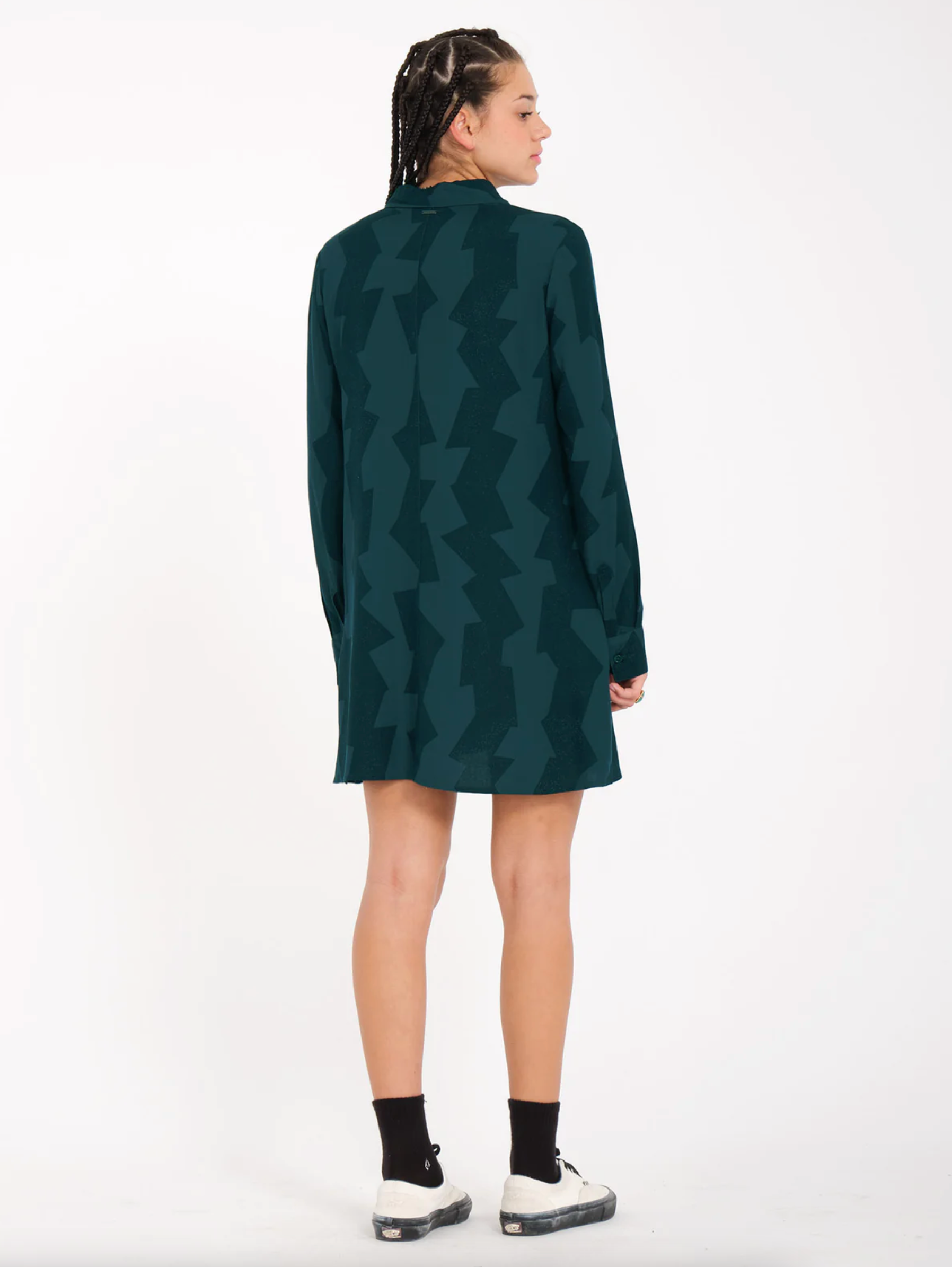 volcom long sleeve dress NWOT WOMENS VOLCOM BURN CITY LONG SLEEVE DRESS $60 S mellow rose mini