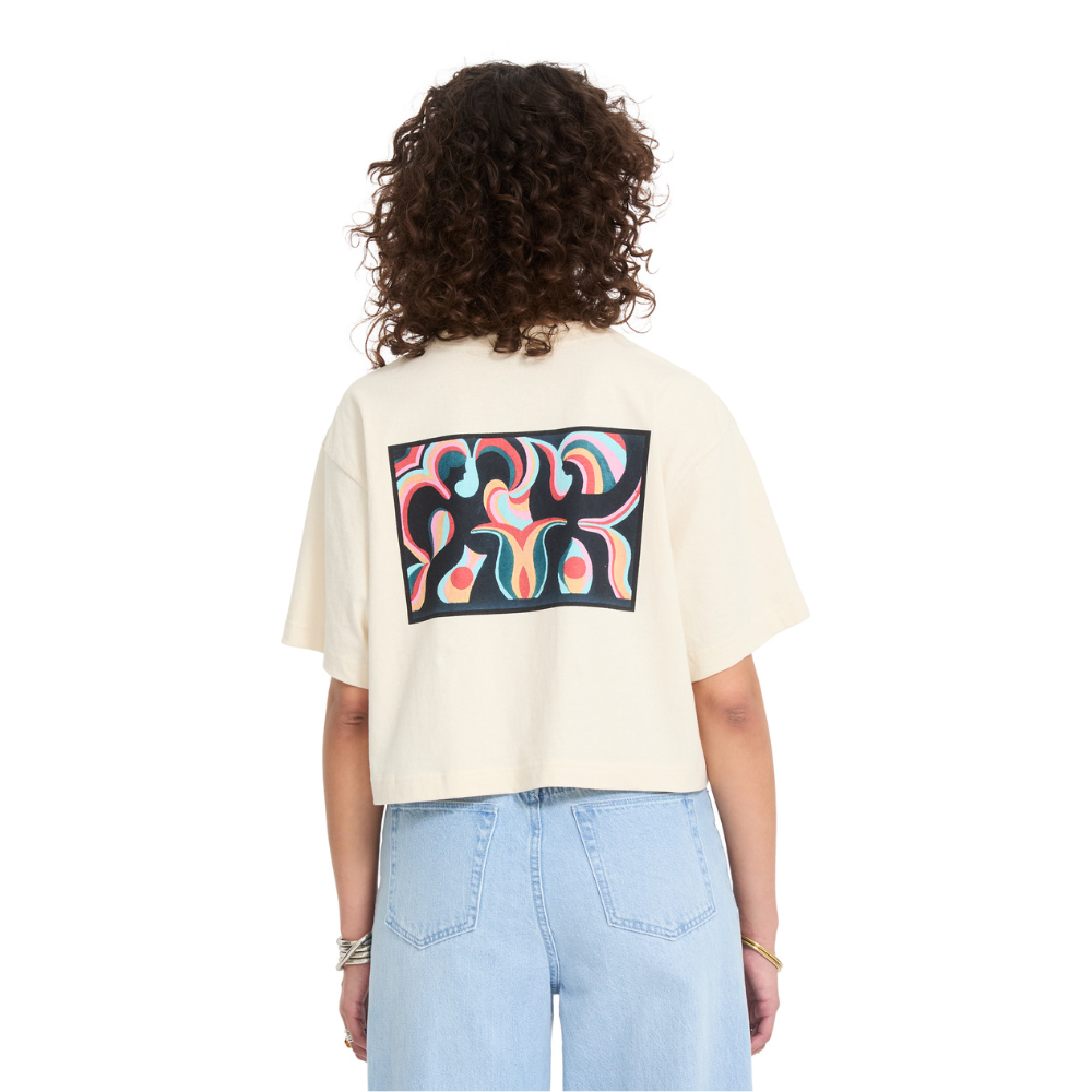 Womens FA Bruno Lucas T-Shirt Vintage White