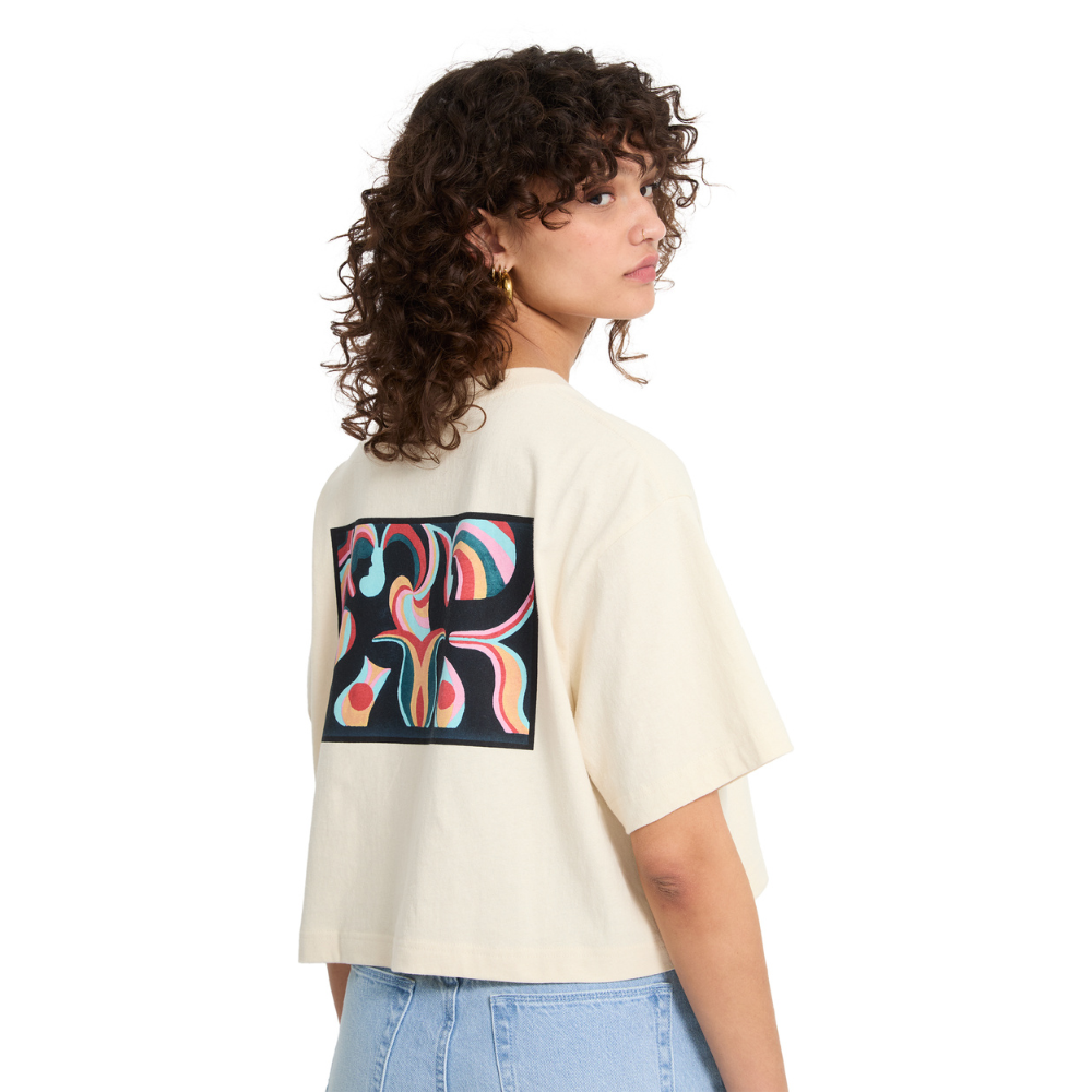 Womens FA Bruno Lucas T-Shirt Vintage White