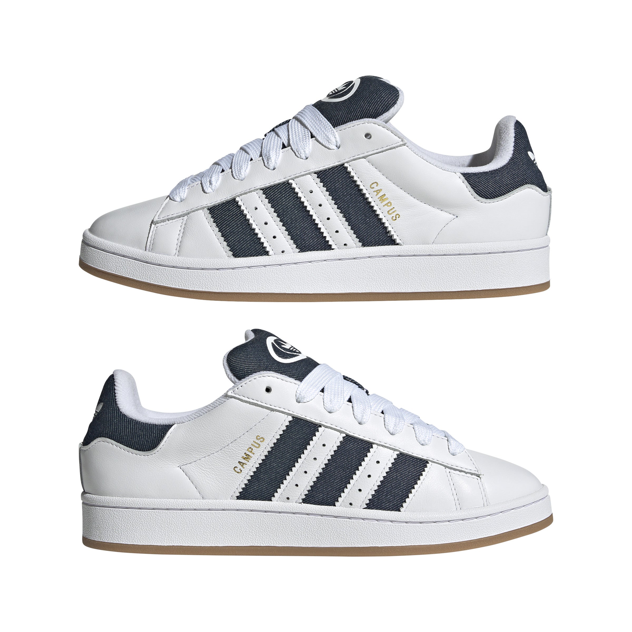 Campus 00s Cloud White / Night Indigo / Gold Metallic