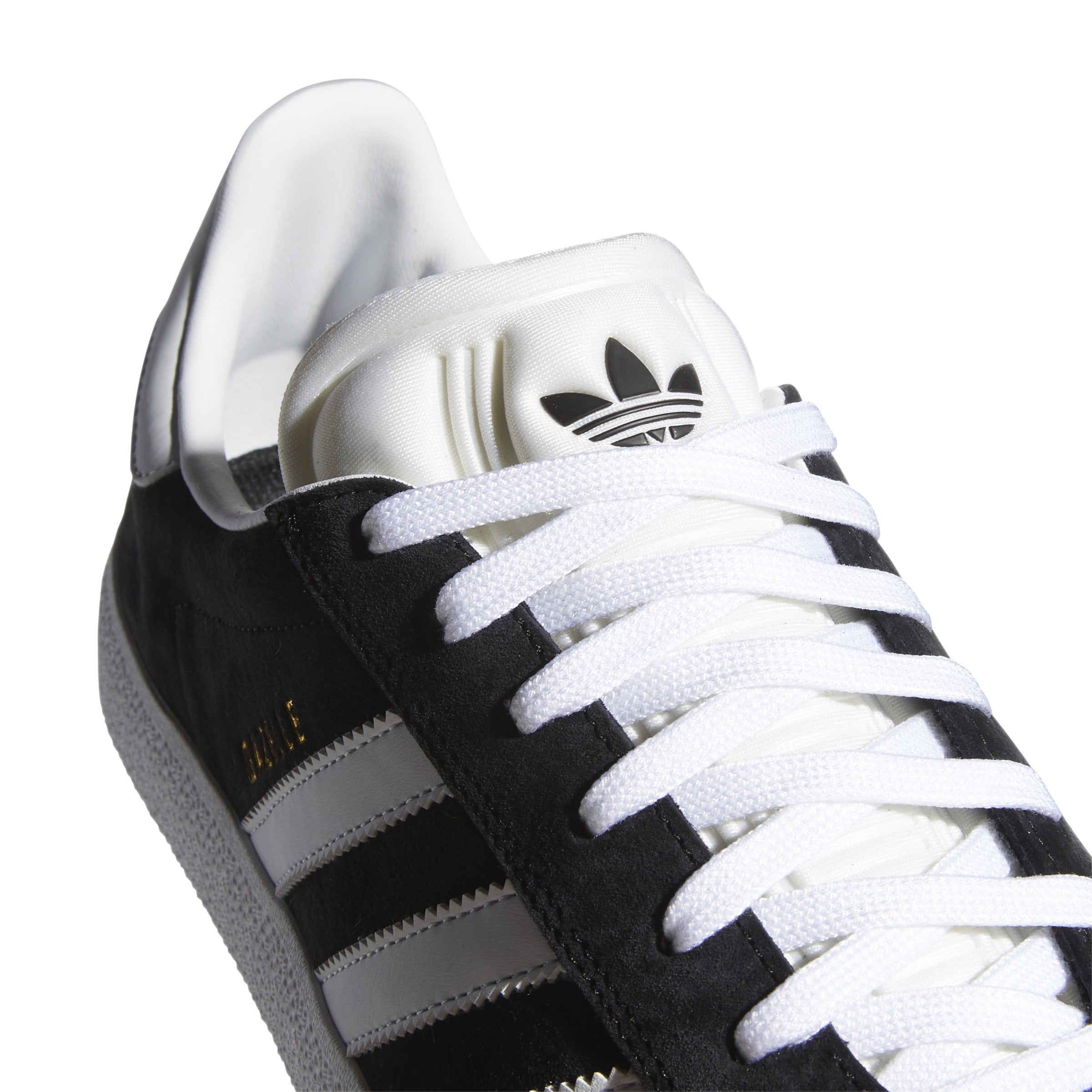 Adidas Gazelle ADV Core Black/Cloud White/Gold Metallic – Stoked Boardshop