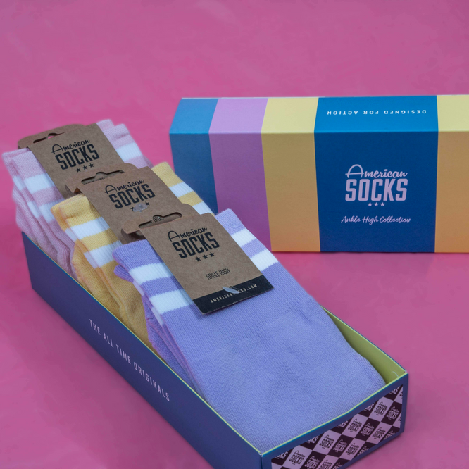 Cotton Candy Socks Gift Box