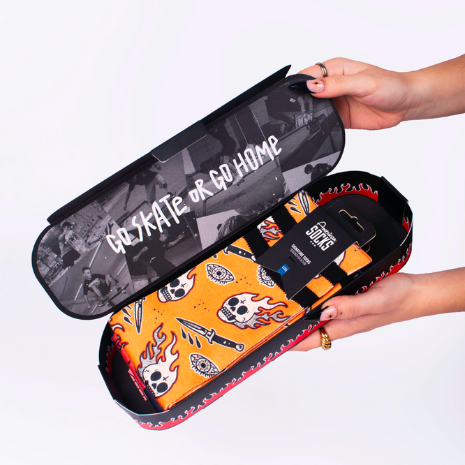 Skateboard Socks Gift Box