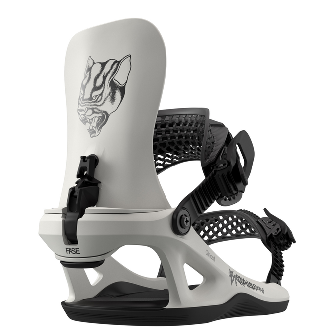 Ghost Fase Snowboardbinding White