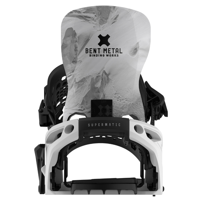 Lightning Supermatic Snowboardbindingen White