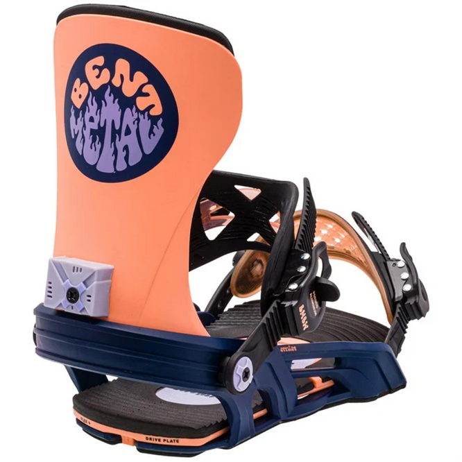 Fixations de snowboard Stylist Orange/Bleu 2024 Womens