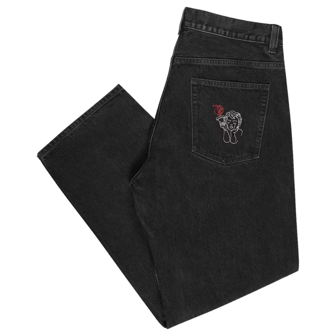 Loose Jeans Black