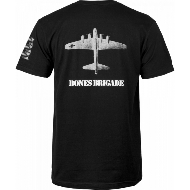 T-Shirt bombardier noir