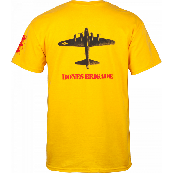 Bomber T-shirt Gold