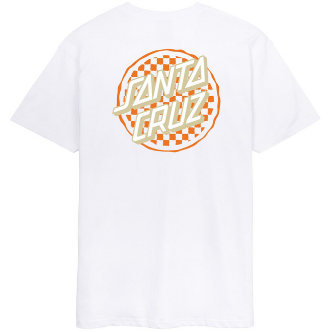 Breaker Check Opus Dot T-shirt blanc